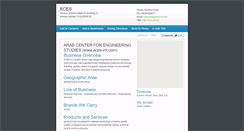 Desktop Screenshot of aces-int.net